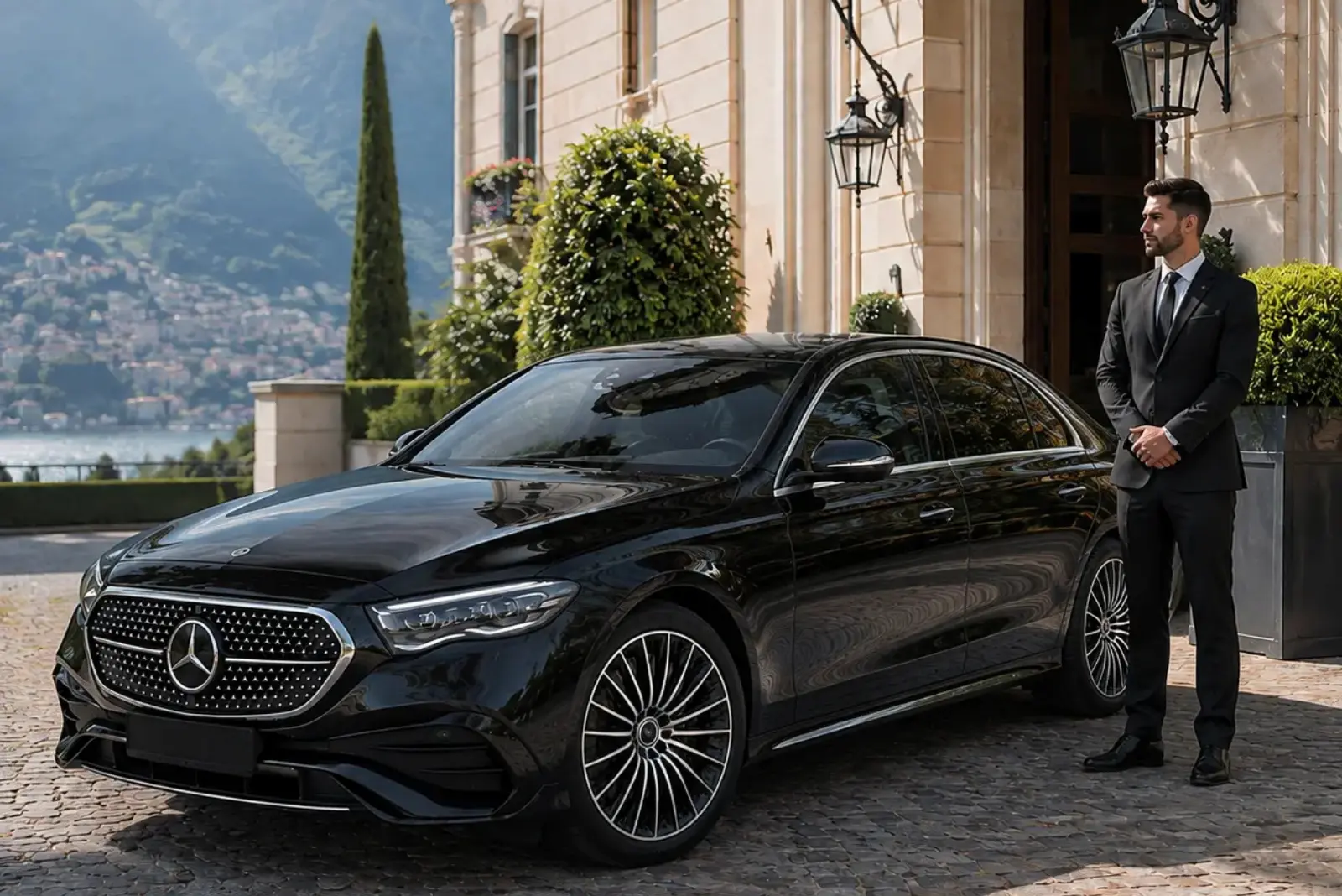 mercedes-classe-c-chauffeur-hotel-lac-leman